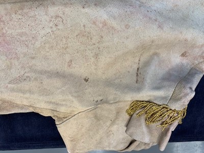 Lot 157 - A rare Vivienne Westwood/Malcolm McLaren pig-skin leather jacket, 'Pirate' collection, Autumn-Winter 1981-82