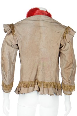 Lot 157 - A rare Vivienne Westwood/Malcolm McLaren pig-skin leather jacket, 'Pirate' collection, Autumn-Winter 1981-82