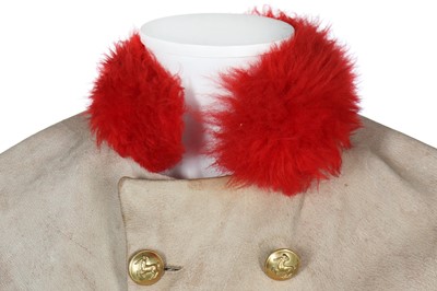 Lot 157 - A rare Vivienne Westwood/Malcolm McLaren pig-skin leather jacket, 'Pirate' collection, Autumn-Winter 1981-82