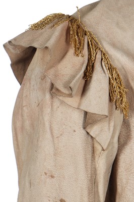 Lot 157 - A rare Vivienne Westwood/Malcolm McLaren pig-skin leather jacket, 'Pirate' collection, Autumn-Winter 1981-82
