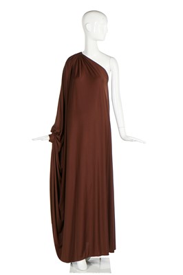 Lot 131 - Two Yuki draped jersey evening dresses, 1976