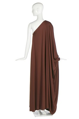 Lot 131 - Two Yuki draped jersey evening dresses, 1976