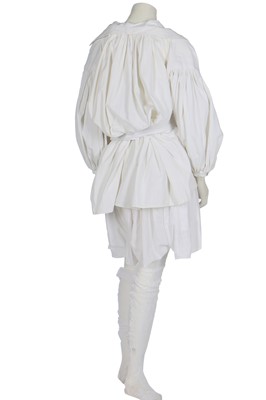 Lot 158 - A Vivienne Westwood all-white Pirate ensemble, Autumn-Winter 1981-82