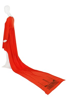 Lot 161 - A Westwood/McLaren 'Nostalgia of Mud' (Buffalo) toga dress, Autumn-Winter 1982-83