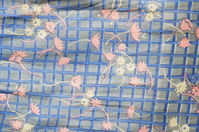 Lot 129 - An Ossie Clark/Celia Birtwell printed chiffon dress, 1970s