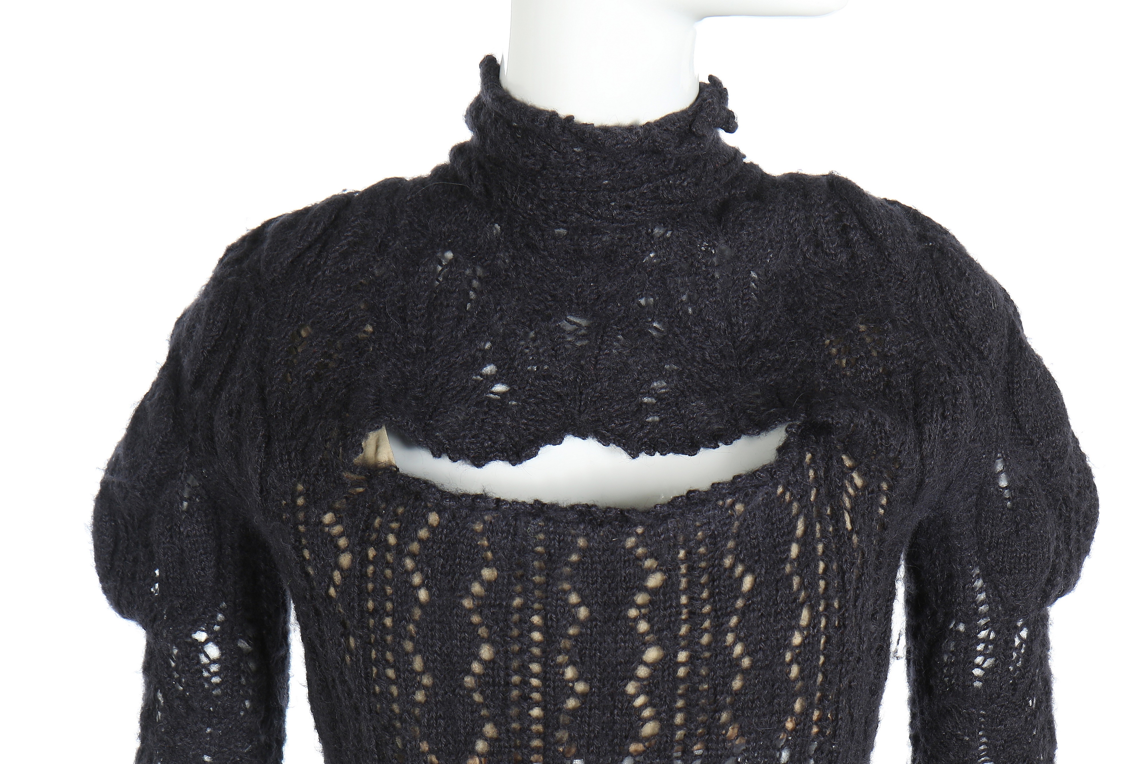 Lot 205 - A Vivienne Westwood lace knit corset dress, '