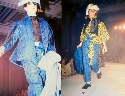 Lot 156 - A rare Westwood/McLaren complete 'Pirate' collection ensemble, Autumn-Winter 1981-82