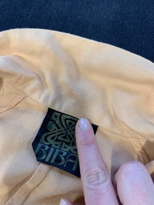 Lot 121 - A Biba art-deco printed cotton jacket, circa 1970