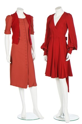 Lot 121 - A Biba art-deco printed cotton jacket, circa 1970