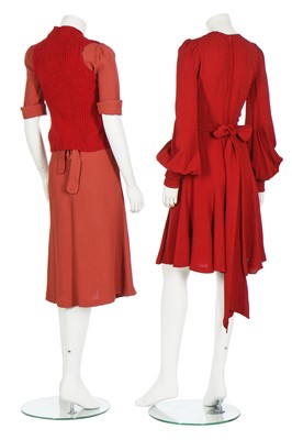 Lot 121 - A Biba art-deco printed cotton jacket, circa 1970