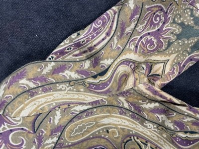 Lot 118 - A group of Biba clothing in shades of purple and brown, 1960s-1970s