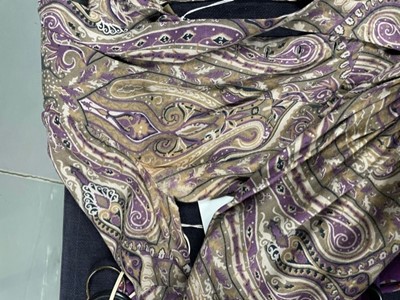 Lot 118 - A group of Biba clothing in shades of purple and brown, 1960s-1970s