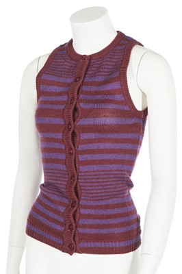Lot 118 - A group of Biba clothing in shades of purple and brown, 1960s-1970s