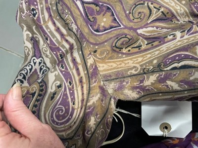 Lot 118 - A group of Biba clothing in shades of purple and brown, 1960s-1970s