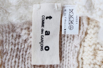 Lot 203 - A Comme des Garçons Tao Kurihara knitted and crocheted ensemble, Spring-Summer 2006