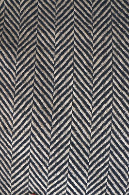 Lot 123 - A good Biba swing coat of chevron-weave herringbone tweed, circa 1974