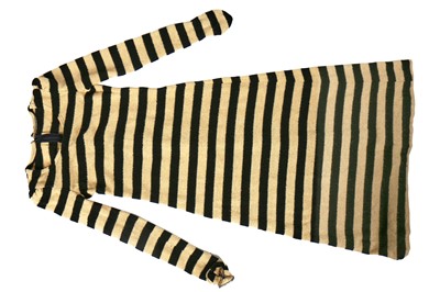 Lot 123 - A good Biba swing coat of chevron-weave herringbone tweed, circa 1974