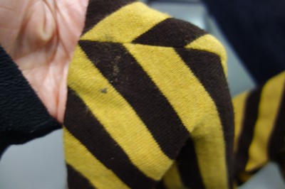 Lot 122 - A good Biba striped wool-jersey two-piece ensemble, early 1970s