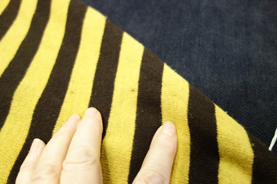 Lot 122 - A good Biba striped wool-jersey two-piece ensemble, early 1970s