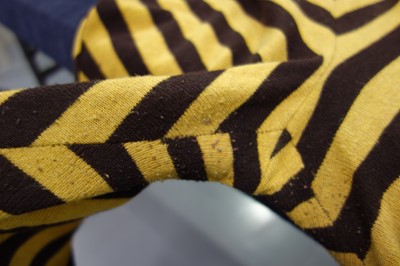 Lot 122 - A good Biba striped wool-jersey two-piece ensemble, early 1970s