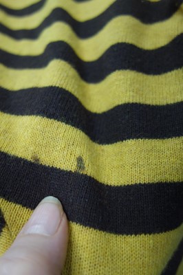 Lot 122 - A good Biba striped wool-jersey two-piece ensemble, early 1970s