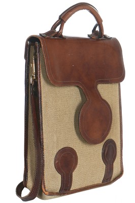 Lot 102 - A rare Pierre Cardin man-bag, late 1960s
