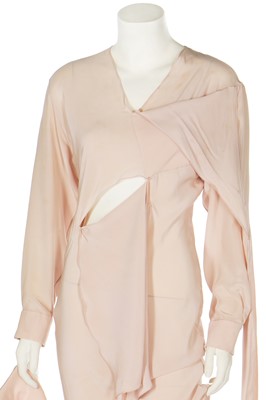 Lot 173 - A John Galliano pale-pink silk dress, late 1980s