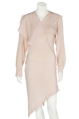 Lot 173 - A John Galliano pale-pink silk dress, late 1980s