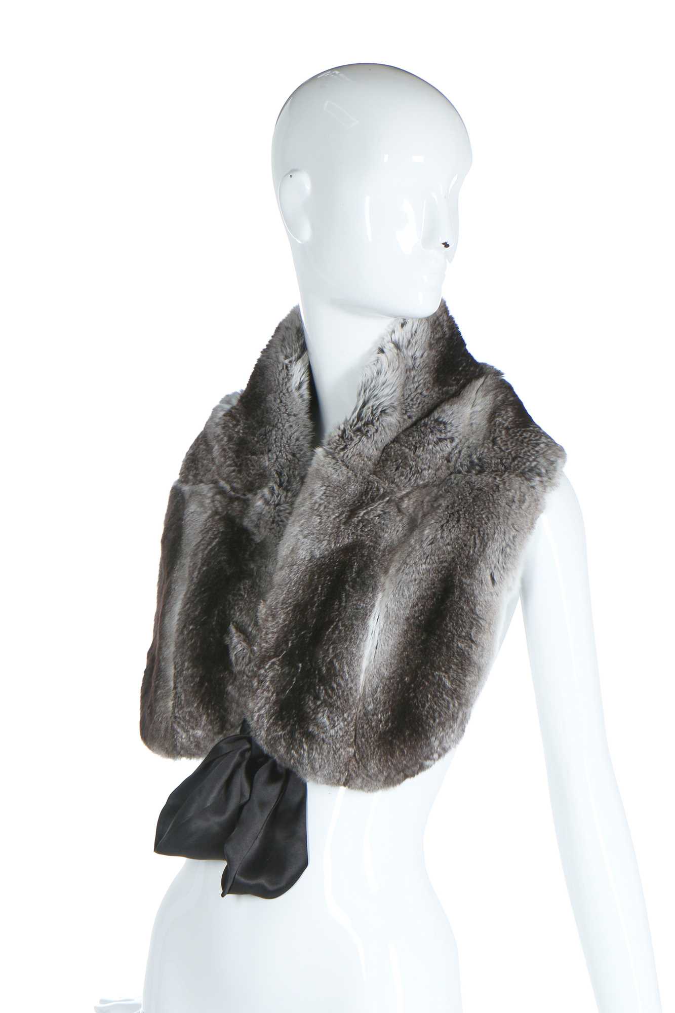 Lot 99 - Two fur stoles, modern