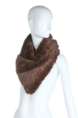 Lot 99 - Two fur stoles, modern