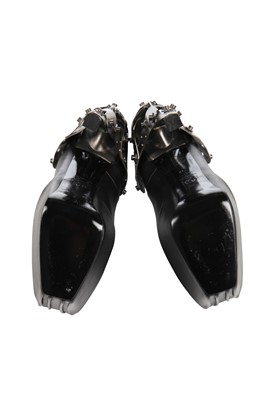 Lot 430 - A rare pair of Alexander McQueen 'Shipwreck' ballet shoes, 'Plato's Atlantis' collection, Spring-Summer 2010