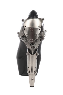 Lot 430 - A rare pair of Alexander McQueen 'Shipwreck' ballet shoes, 'Plato's Atlantis' collection, Spring-Summer 2010