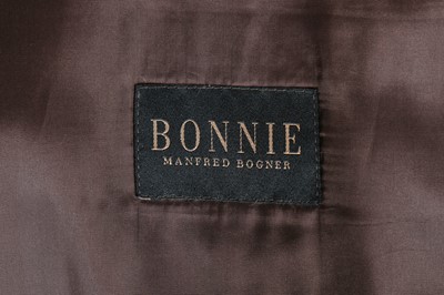 Lot 126 - A Bonnie Manfred Bogner brown leather ensemble, 2000s
