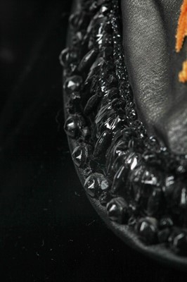 Lot 237 - A black velvet cocktail dress, probably Pierre Balmain, circa 1955