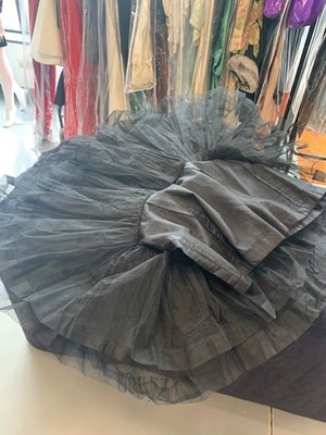 Lot 237 - A black velvet cocktail dress, probably Pierre Balmain, circa 1955
