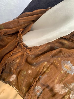 Lot 410 - A Givenchy haute couture by Alexander McQueen wild flower embroidered gown, Autumn-Winter 1999-2000