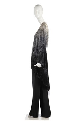 Lot 401 - A Jean-Louis Scherrer by Stéphane Rolland beaded evening jacket, Autumn-Winter 1997-98