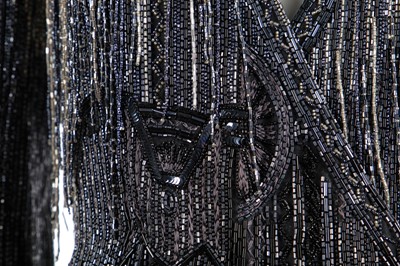 Lot 401 - A Jean-Louis Scherrer by Stéphane Rolland beaded evening jacket, Autumn-Winter 1997-98