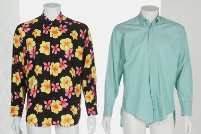 Lot 196 - Two Thierry Mugler men's wool-crêpe jackets, 1980s-early 1990s