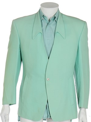 Lot 196 - Two Thierry Mugler men's wool-crêpe jackets, 1980s-early 1990s