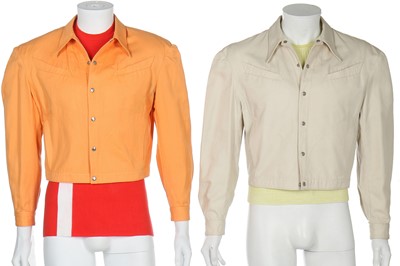 Lot 196 - Two Thierry Mugler men's wool-crêpe jackets, 1980s-early 1990s