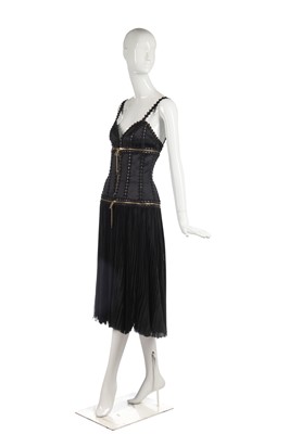 Lot 413 - An Alexander McQueen padlocked 'chastity' dress, pre-collection, Autumn-Winter 2003