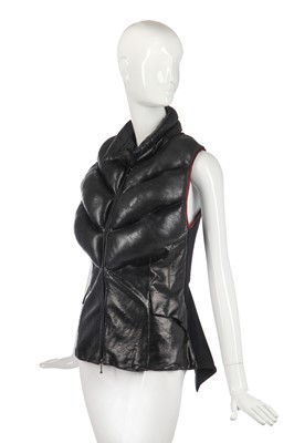Lot 376 - A rare John Galliano showpiece padded waistcoat, 'Honcho Woman', Spring-Summer 1991
