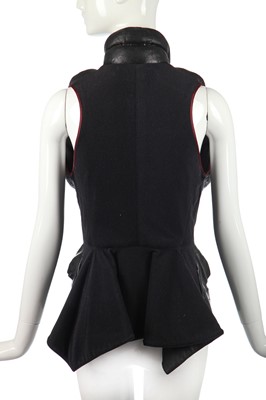Lot 376 - A rare John Galliano showpiece padded waistcoat, 'Honcho Woman', Spring-Summer 1991