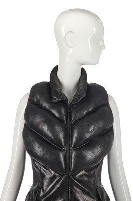 Lot 376 - A rare John Galliano showpiece padded waistcoat, 'Honcho Woman', Spring-Summer 1991