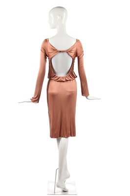 Lot 421 - Two silk jersey cocktail dresses, 'Pantheum as Lecum' collection, Autumn-Winter 2004-05