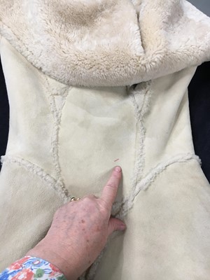 Lot 124 - An Alexander McQueen sheepskin coat,  'Pantheum as Lecum' collection, Autumn-Winter 2004-05