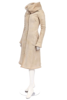 Lot 124 - An Alexander McQueen sheepskin coat,  'Pantheum as Lecum' collection, Autumn-Winter 2004-05