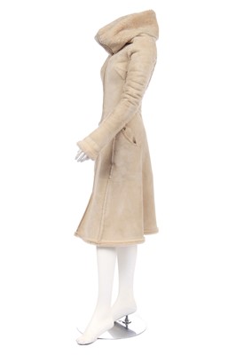 Lot 124 - An Alexander McQueen sheepskin coat,  'Pantheum as Lecum' collection, Autumn-Winter 2004-05