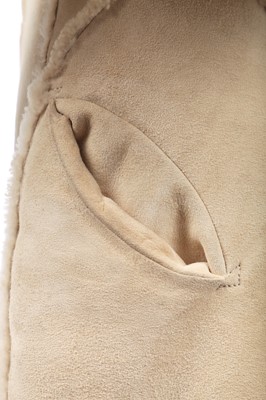 Lot 124 - An Alexander McQueen sheepskin coat,  'Pantheum as Lecum' collection, Autumn-Winter 2004-05